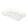 Leitz rendszerező tálca Plus/WOW CUBE fiókos irattárolókhoz áttetsző (52150002)