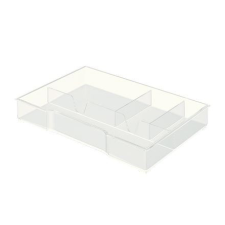 Leitz rendszerező tálca Plus/WOW CUBE fiókos irattárolókhoz áttetsző (52150002) irattálca