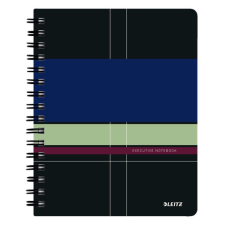 Leitz Spirálfüzet kockás leitz a/5 80 lapos executive pp 44560000 füzet