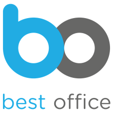 Leitz Spirálfüzet LEITZ Office A/5 karton borítóval 90 lapos kockás kék füzet