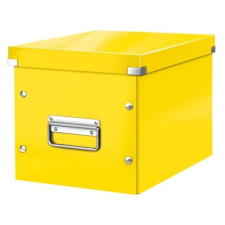 Leitz Tároló doboz LEITZ Click&Store M méret kocka sárga bútor