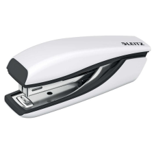 Leitz Tűzőgép, mini, No. 10, 10 lap, fém, LEITZ "Nexxt Wow", fehér tűzőgép