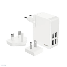 Leitz USB hálózati adapter 4 USB csatlakozóval Leitz COMPLETE audió/videó kellék, kábel és adapter