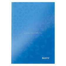 Leitz Wow beíró, A5, vonalas, 80 lap, keményfedeles (kék) (LEITZ_46271036) füzet