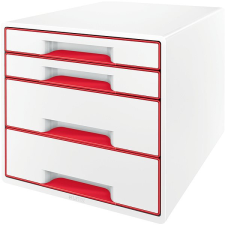 Leitz WOW CUBE fehér-piros irattálca