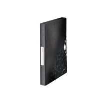 Leitz WOW iratrendező mappa 250 lapok Fekete Polipropilén (PP) (46290095) mappa