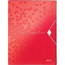 Leitz WOW JUMBO A4 pp piros gumis mappa (LEITZ_46290026) mappa