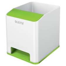 Leitz WOW Sound tolltartó fehér-zöld (53631054) írószertartó