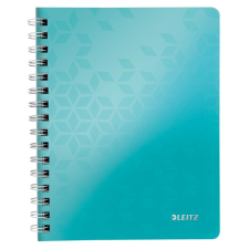 Leitz WOW spirálfüzet A5, vonalas, jégkék (46390051) (e46390051) füzet