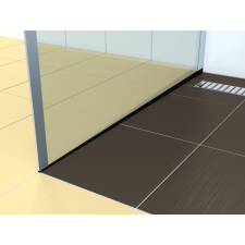  Lejtőprofil Havos A bal rozsdamentes acél 120 cm SPNRZK10120LC élvédő, sín, szegélyelem