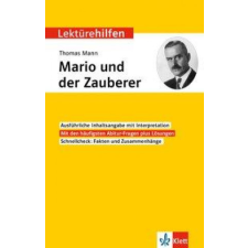 Lektürehilfen Thomas Mann, Mario und der Zauberer idegen nyelvű könyv