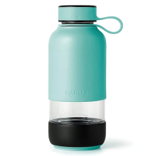 Lékué Bottle To Go 600 ml | türkizkék kulacs, kulacstartó