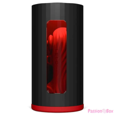 Lelo F1s V3 - interaktív maszturbátor (fekete-piros) maszturbátor