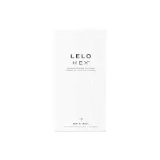 Lelo Hex Original - luxus óvszer  Kiszerelés: 12 db (7350075022494) óvszer