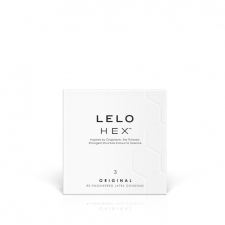  LELO Hex Original - óvszer (3db) óvszer