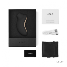 LELO Sona - hanghullámos csiklóizgató (fekete) egyéb erotikus kiegészítők nőknek