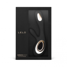 Lelo Soraya Wave csiklóágas vibrátor, mozgó fejjel (fekete) vibrátorok