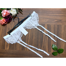 Lemila Lemilla csipke harisnyatartó -fehér fűző, harisnyatartó