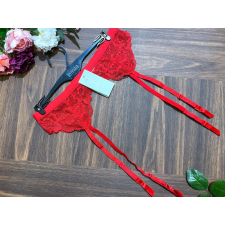 Lemila Lemilla csipke harisnyatartó -piros fűző, harisnyatartó