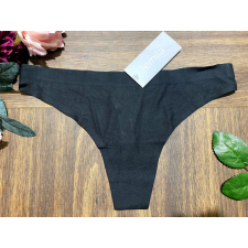 Lemila Lézer vágott tanga fekete 31222 női alsó