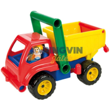 LENA : Actives dömper figurával 27cm autópálya és játékautó