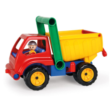 LENA Actives Színes dömper figurával (27 cm) autópálya és játékautó