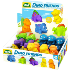 LENA Dinoszaurusz barátok spriccelő fürdőjáték (5db) fürdőszobai játék