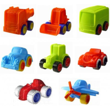 LENA Mini Roller műanyag autók autópálya és játékautó