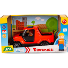 LENA : Truckies Pick-up autó dobozos 20cm (WNLNAS0CB001628) autópálya és játékautó