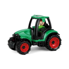  LENA Truckies traktor figurával - 17 cm autópálya és játékautó