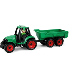 LENA : Truckies traktor utánfutóval és figurával 36 cm autópálya és játékautó