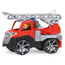 LENA Truxx2 Tűzoltóautó létrával és figurával autópálya és játékautó