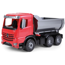 LENA Worxx Mercedes Arocs teherautó - Piros/fekete (04610EC) autópálya és játékautó