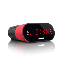 Lenco CR-07 Red rádiós ébresztőóra ébresztőóra