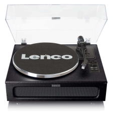 Lenco LS-430BK lemezjátszó Szíj általi meghajtással működő lemezjátszó Fekete lemezjátszó
