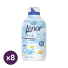 Lenor Fresh Air Sensitive textilöblítő 8x770 ml (440 mosás)