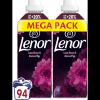 Lenor Lotus Water &amp; Diamond Figs 2×987 ml (94 mosás) (8700216880909)