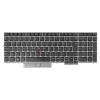Lenovo 01YN715 gyári új, magyar fekete - ezüst laptop billentyűzet