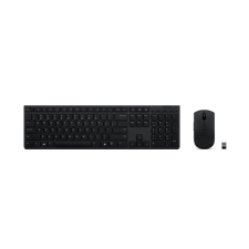 Lenovo 4X31K03968 billentyűzet Egér mellékelve RF vezeték nélküli + Bluetooth Amerikai angol Szürke (4X31K03968) billentyűzet