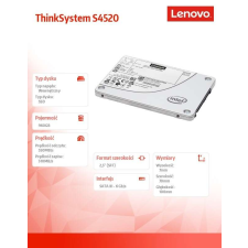Lenovo 4XB7A17102 SSD meghajtó 2.5&quot; 960 GB Serial ATA III 3D TLC NAND merevlemez