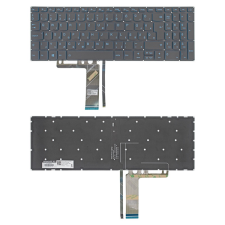 Lenovo 5CB0U42745 gyári új magyar kék háttérvilágításos laptop billentyűzet, keret nélkül laptop alkatrész