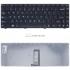 Lenovo G410, G480, G485, G490, G400, G405, Z380, Z480, Z485, FLEX14 gyári billentyűzet (US kiosztás), fekete
