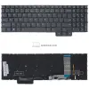 Lenovo Gaming 3 15IAH7, Gaming 3 15ARH7, Y9000X, R9000X 2022 gyári billentyűzet (US kiosztás, háttérvilágítással, szürke)