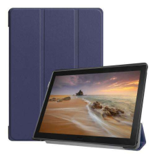  Lenovo Tab E10, Tablet tok, Trifold flip, Kék tablet tok