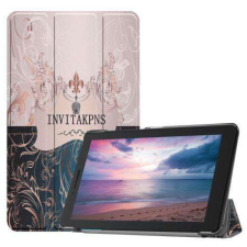 Lenovo Tab E8 (TB-8304F1), Tablet tok, Trifold flip, INVITAKPANS MINTÁS tablet tok