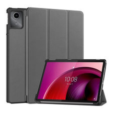  Lenovo Tab M11 (11.0) TB-330, mappa tok, Trifold, sötétszürke tablet tok