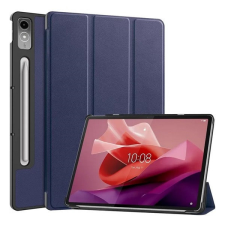 Lenovo Tab P12 (12.7) TB-370, mappa tok, Trifold, sötétkék tablet tok