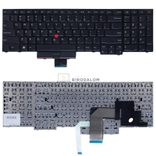 Lenovo ThinkPad Edge E520, E520S, E525 gyári billentyűzet, mutatókarral (US kiosztás, fekete) laptop alkatrész