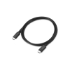Lenovo USB4 Type C USB4 Type C Összekötő Fekete 1m 4X91U94413