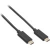 Lenovo USB 2.0 Type C Összekötő Fekete 2m 4X90Q59480